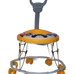 Musical 2-in-1 Walker With Parent Rod-image-1