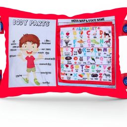 Toddler Activity Book Pillow – Educational Fabric Pages-image-80
