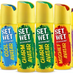 Cool, Charm, Swag & Mischief Avatar Deodorant & Body Spray Perfume, Pack of 6 Deodorant Spray-For Men-0