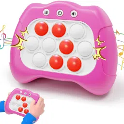 Fast Push Game, Pop Bubble Fidget Toy Quick Push Light Up Popping Game-16