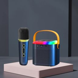 GUGGU Y1 (PORTABLE WIRELESS SPEAKER) With Karaoke Mic and High Quality SoundB428 10 W Bluetooth Laptop/Desktop Speaker-image-70