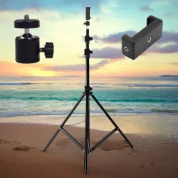 ZAXART professional tripod with clip in low price Monopod Tripod-11