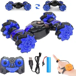 fizz Hand Gesture Sensor RC Stunt Car Double Sided Rotating Remote Control Car _A15 image 3