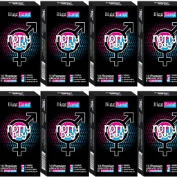 Ribs, Dots, OverTime 4inOne (8x10s) Condom-31
