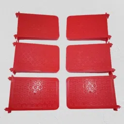 6 Pcs Small Size - Pigeon Plastic Perch, Pigeon Stand for Resting Window Bird Feeder-picture-17