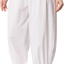 Solid Cotton Women Harem Pants-image-36