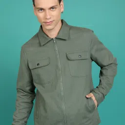 Men Solid Tailored Jacket-image-42