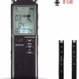 Bzrqx Digital Voice Recorder USB Professional Dictaphone Digital Audio Voice Recorde 8 GB Voice Recorder-image-62