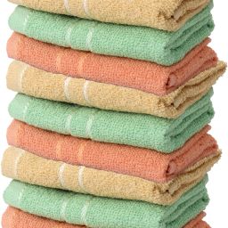 Cotton 300 GSM Face, Hand, Sport Towel Set-image-43