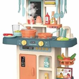 Plastic Little Chef Kitchen Set Toys with Realistic Lights & Sounds & Kitchen-image-22