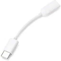 GADGETSMORE White TYPE C AUDIO CONVERTER Phone Converter-picture-4