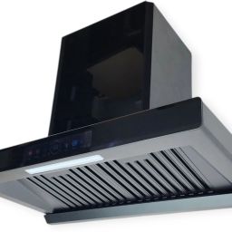 T-75 Kia Auto-Clean Wall-Mounted Kitchen Chimney Auto Clean Wall Mounted Matte Black 1600 CMH Chimney-image-30
