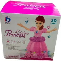 DANCING ROTATING ANGEL PRINCESS MUSICAL DOLL TOY-picture-12