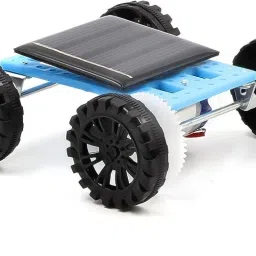 DIY Solar Powered Rover Kit, STEM Educational Toy with Motor and Wheels-23