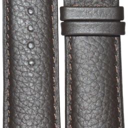 SuruRetail Dotted Padded SDO20BR 20 mm Genuine Leather Watch Strap-image-94