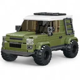 SUV 266Pcs Building Blocks Racing Car DIY Construction Educational Vehicle-image-55