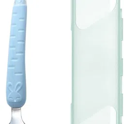 Presents Baby Fruit Spoon 2 in 1 Double Head Puree Spoon Multi-use- BPA Free Silicone-8