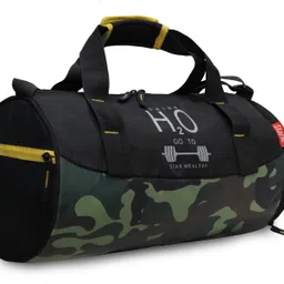 sfane 21 L Gym Duffel Bag - Trendy Gym Duffel Bags Men & Women Sports Gym Bag Duffel Bag - Yellow, Black-picture-13