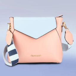 Pink Women Sling Bag - Medium Sling Bag-image-1
