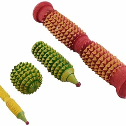 AHCS Acupuncture Products Acupressure Tools Wooden Kit Massager-image-96