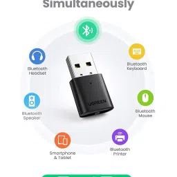Ugreen USB 5.0 Bluetooth Transmitter Adapter Wireless Bluetooth Dongle Low Latency image 3