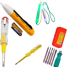 AC Voltage Detector Electrical Tester& Screwdriver kit set Digital Voltage Tester-picture-16