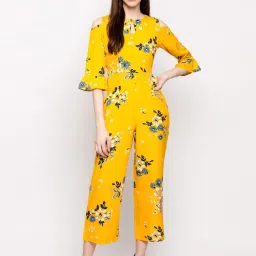 Floral Print Women Jumpsuit-image-15