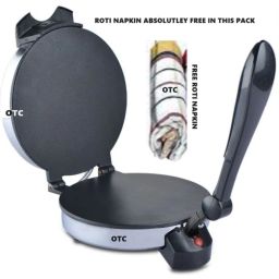 Free Roti Napkin In This Pack NK-15 Non Stick Electric Roti and Khakra Maker-image-51
