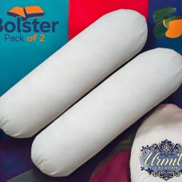 Microfibre Solid Bolster Pack of 2-image-4