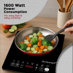 avias 1600 W Induction Cooktop Push Button image 5