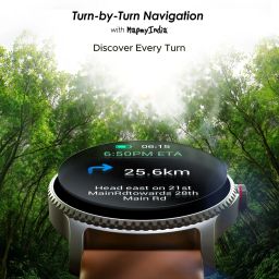 boAt Lunar Discovery w/ Turn by Turn Navigation, 3.53 cm HD Display & BT Calling Smartwatch image 3