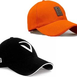 Solid, Self Design, Embroidered Sports/Regular Cap-image-33