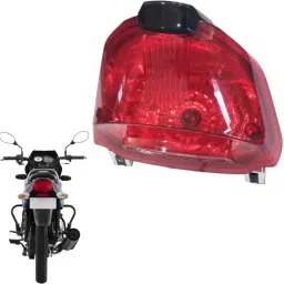 Tail Back Light for Bike, Compatible with TVS Star Sports New Model Brake Light Motorbike Halogen for TVS (16 V, 9 W)-picture-17