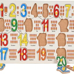 apd 1 to 20 number wooden board for kids and number puzzles and learning for kids image 4