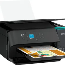 Epson EcoTank L4360 Multi-function WiFi Color Ink Tank Printer (Borderless Printing) for Print/Copy/Scan with Up to 8500 pages of Black or 6500 pages of color ink in the box, Heat-Free Technology, 3.7 cm Colour LCD Screen, ADF & Auto 2-sided Printing image 2