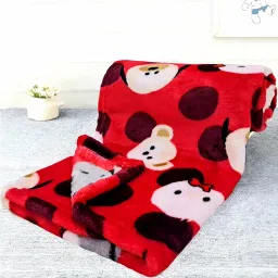 Printed Crib Mink Blanket forAC Room-image-74