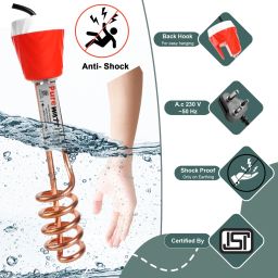 ISI Mark Shock-Proof & Water-Proof PWE014 Copper 2000 W Shock Proof Immersion Heater Rod-image-65