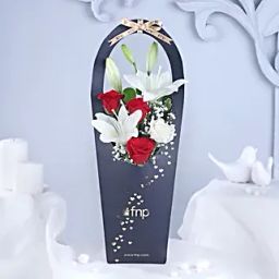 Endearing Roses N Lilies Hearts Sleeve-image-70
