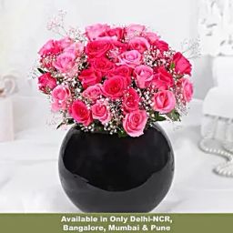 Bunch Of Pink Color Roses-image-1