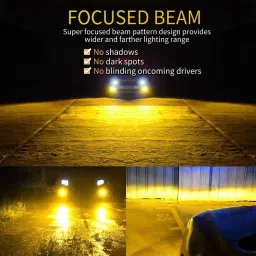 aceoto LED Fog Lamp Unit for Suzuki, Honda, Universal For Car Swift, WagonR, Baleno, Ciaz, City, Universal For Car image 5