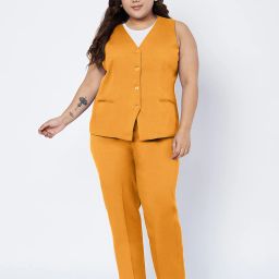 Women Formal Suit Solid Suit-image-39