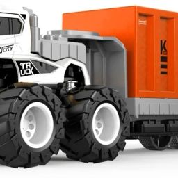 Transport Truck Toy Metal Head Container Truck for Kids 2 year and above-image-89