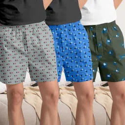 Pack of 3 Printed Men Boxer-29