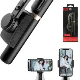 Jaggo Lal Q08 Gimbal Stick in Stunning Black Color(12W) 3 Axis Gimbal for Mobile, Camera image 4