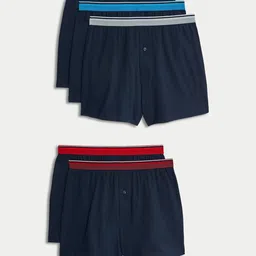 marks & spencer Pack of 5 Solid Men Boxer-picture-19