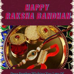 kedar Lumba 3 CHUDA FOR BHABHI Kundan, Mauli Thread Rakhi, Lumba, Chawal Roli Pack, Greeting Card Set image 3