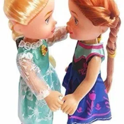 hk Kid's Doll with Comb and Mirror, Pretended Play Set (Multicolour) image 2