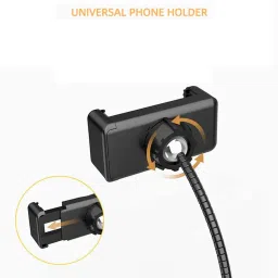 Wanzhow New Arrival Selfie Ring Light with Tablet Holder & Cell Phone Holder - Ring Light for ios & Android, Ring Light for Live Stream/ Makeup, YouTube, Video, Photography, Vlogging, Live Streaming etc. Ring Flash image 2