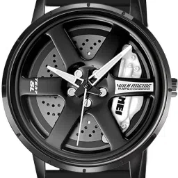 Car Wheel Analog Watch - For Men Car Wheel Watch-picture-14