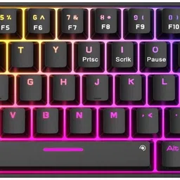 Portronics Hydra 10, Bluetooth + 2.4 GHz, Rechargeable, Mechanical Red Switches, RGB Light Bluetooth, Wireless Standard Gaming Keyboard Compatible with Desktop, Laptop, Mac Hydra 10/5.0 + 2.4 GHz, RGB, Type C Charging,Mechanical Bluetooth,-picture-5
